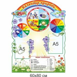щоденні новини, пора року, число, день тижня, місяць, погода, природа, ежедневные новости, время года, число, день недели, месяц, погода, природа, куточок природи, календар погоди, стенд