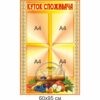 стенды для школьной столовой купить, стенды для школьной столовой заказать, стенди для шкільної їдальні купити, стенди для шкільної їдальні замовити, Україна, Украина, куточок споживача