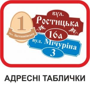 Адресні таблички