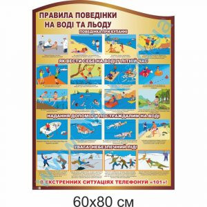 Стенд “Правила поведінки на воді та льоду” (2041054_09)