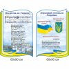 Стенди, стенди для школи, патріотичні стенди, патріотичне виховання, симоволіка, державна символіка України, державні символи України, герб, прапор, гімн, молитва за Україну
