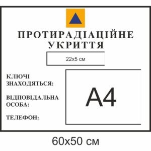 авкстенд, екологічний друк, латексний друк, сховище, бомбосховище, місце для укриття, захисне укриття