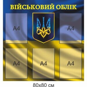 Військовий облік, стенд у військкомат, військові стенди, правила військового обліку